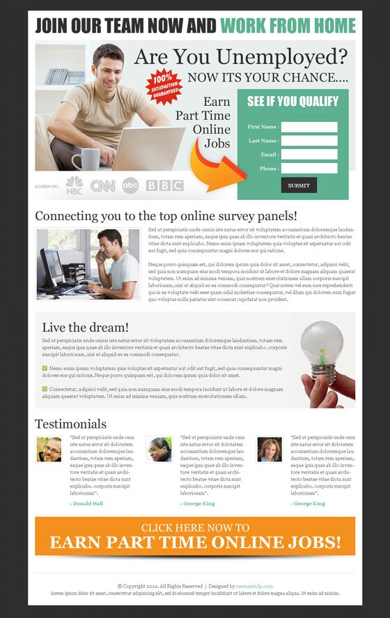 creative landing page design that converts your visitor into happy customer